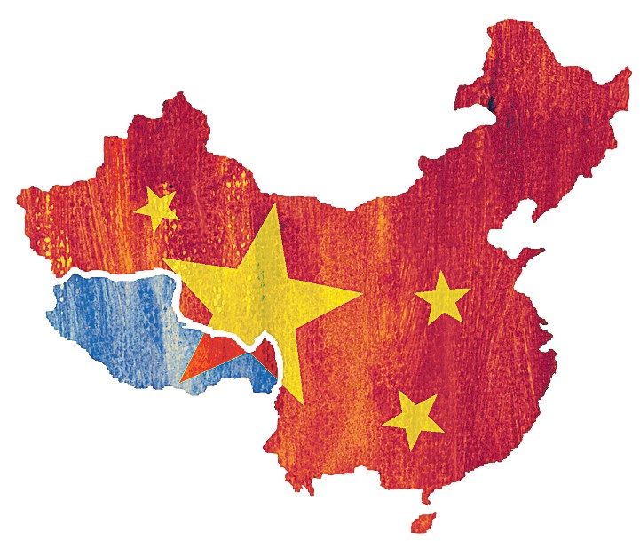 Kiinan valtapolitiikka Tiibetin turmiona