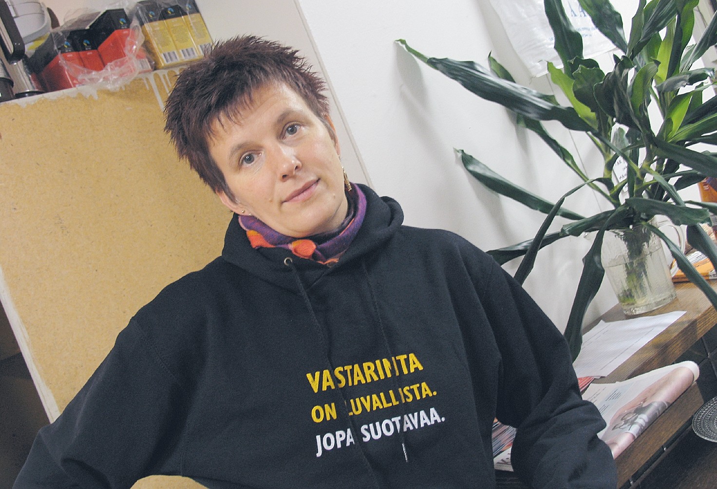 Rauhantekijä Merja Moubarik: Naapuriystävyys etenee kulttuurin keinoin